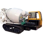 Spåra betongblandning av lastbil Crewler Cement Mixer Cartrack Betong Mixing Truck Crewler Cement Mixer Car